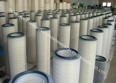 Gesponnene verbundenes Polyester gefaltete Staubabsaugungs-Patronen mit importierten Medien