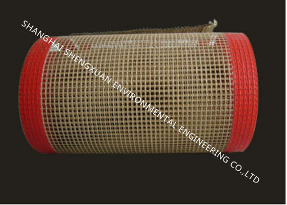 Förderband 1x1 Millimeter Teflon, PTFE beschichtete Fiberglas-Förderband für trocknende Industrie