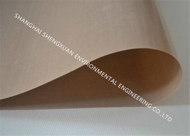 Brown-Farbteflonförderband, Förderband der hohen Temperatur mit Silikon-Kleber