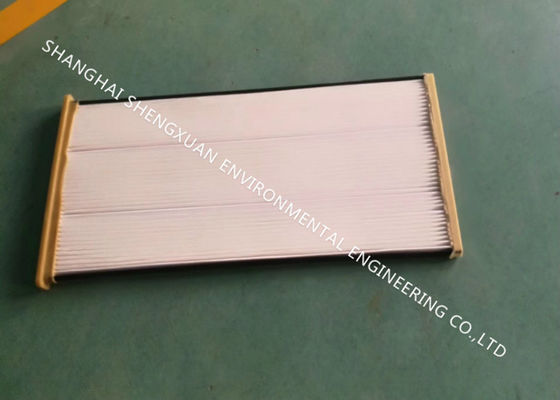 1000mm Höhe gefalteter Polyester-Filter mit Rostschutzkappen und Metallrahmen