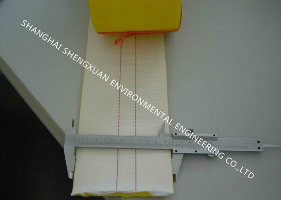Polyester gesponnene Art Luft-Dia-Stoff DN 76mm mit einer Seitengelb PU-Beschichtung