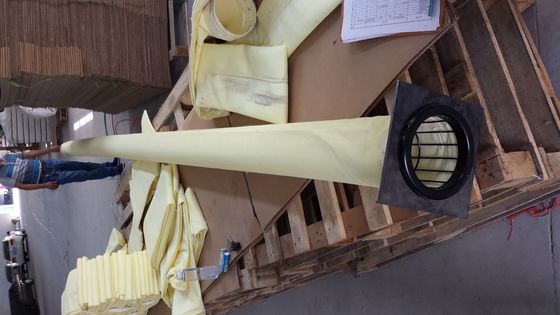 6000mm TFE Staub-Kollektor-Filtertüten der Baumwollstoff-hohen Temperatur P84